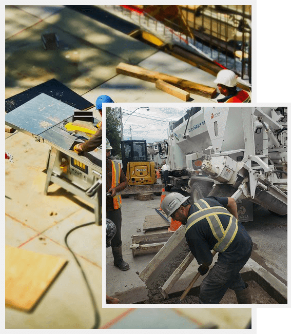 Pouring Concrete in Toronto